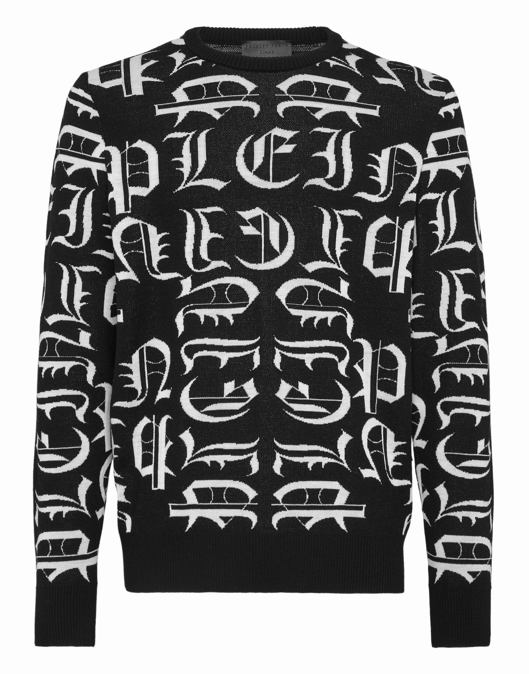 Pullover Round Neck LS Gothic Plein