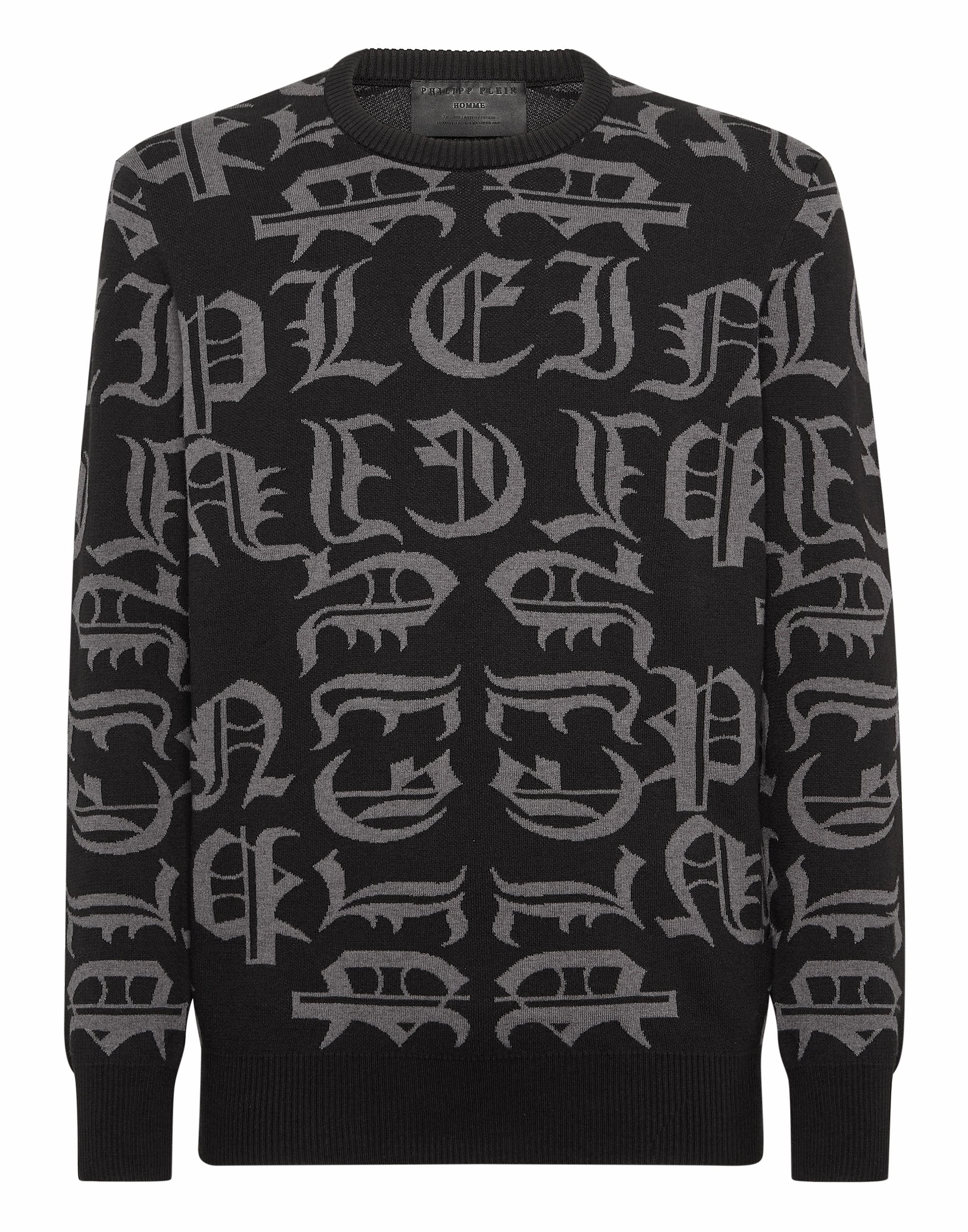 Pullover Round Neck LS Gothic Plein turtleneck sweaters sale