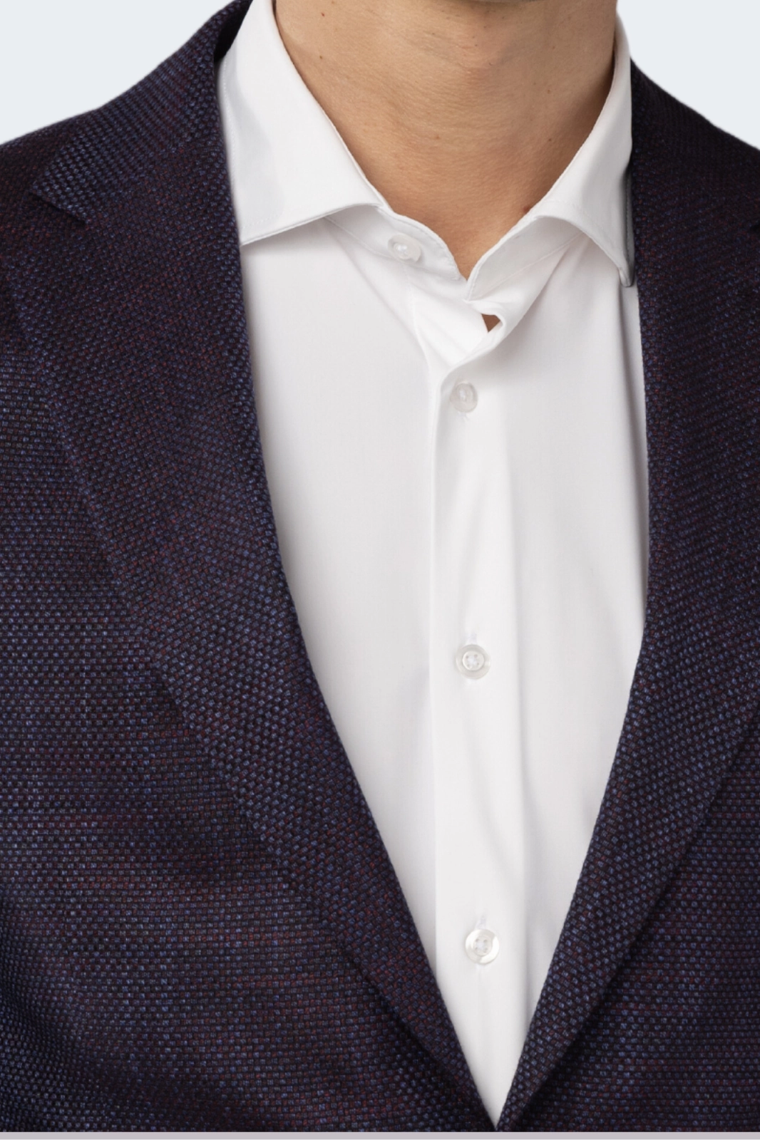 Purple and Royal Blue Check Sportcoat