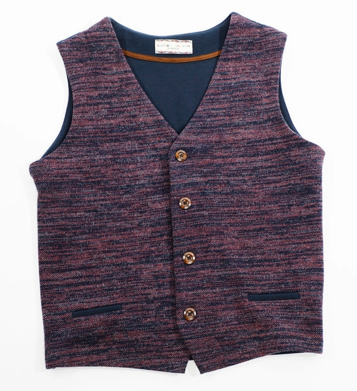 Purple Heather Knit Vest