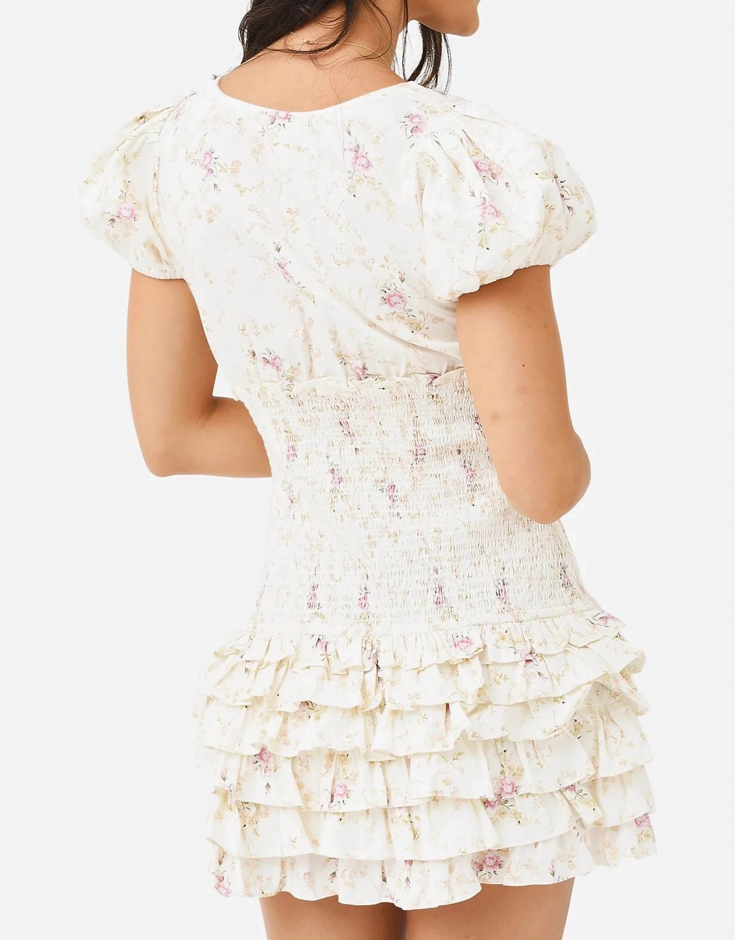 Radia Dress In Pink Parasail