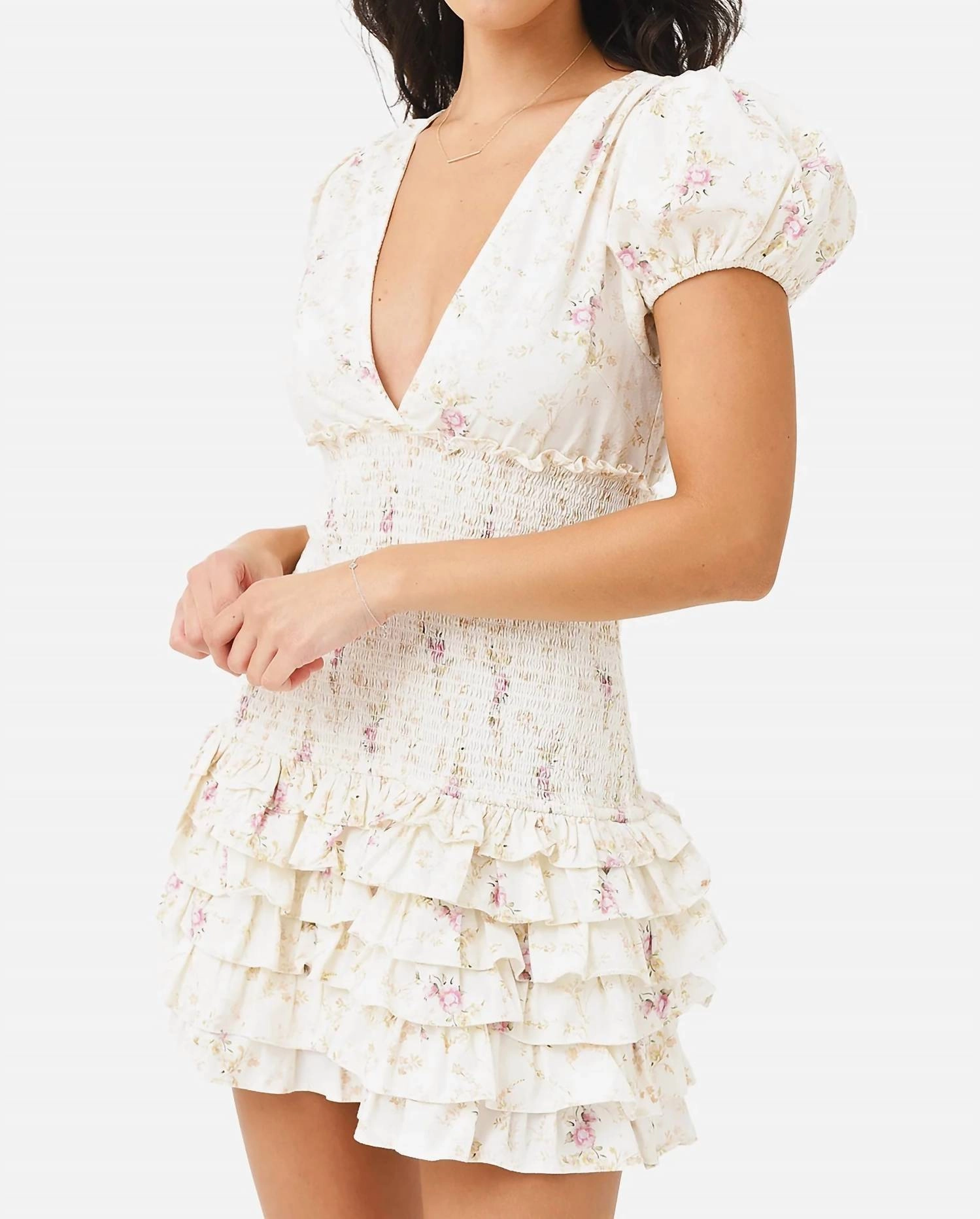 Radia Dress In Pink Parasail