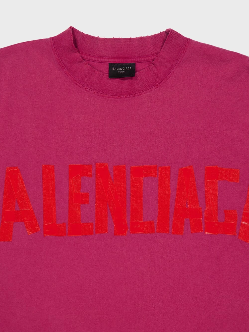 Raspberry Logo Medium Fit T-Shirt