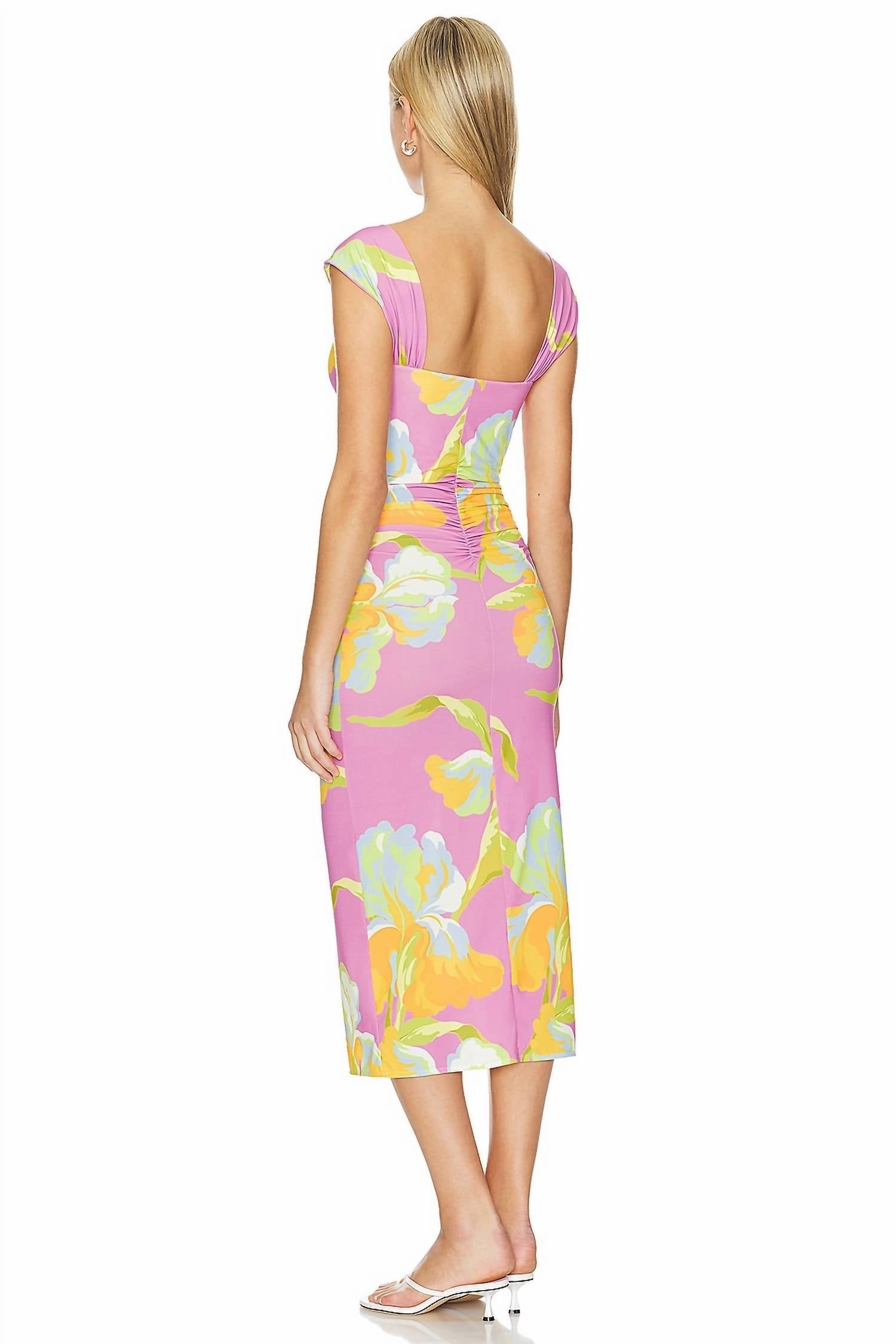 Rebecca Midi Dress In Calypso