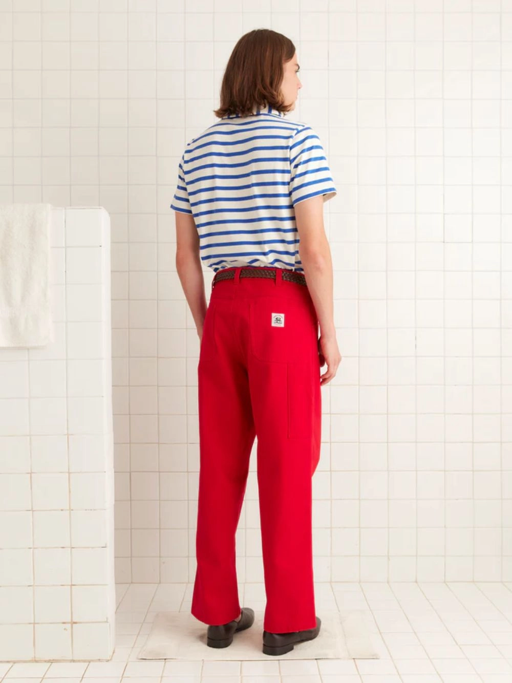 Red Spring Twill Knolly Brook Trousers