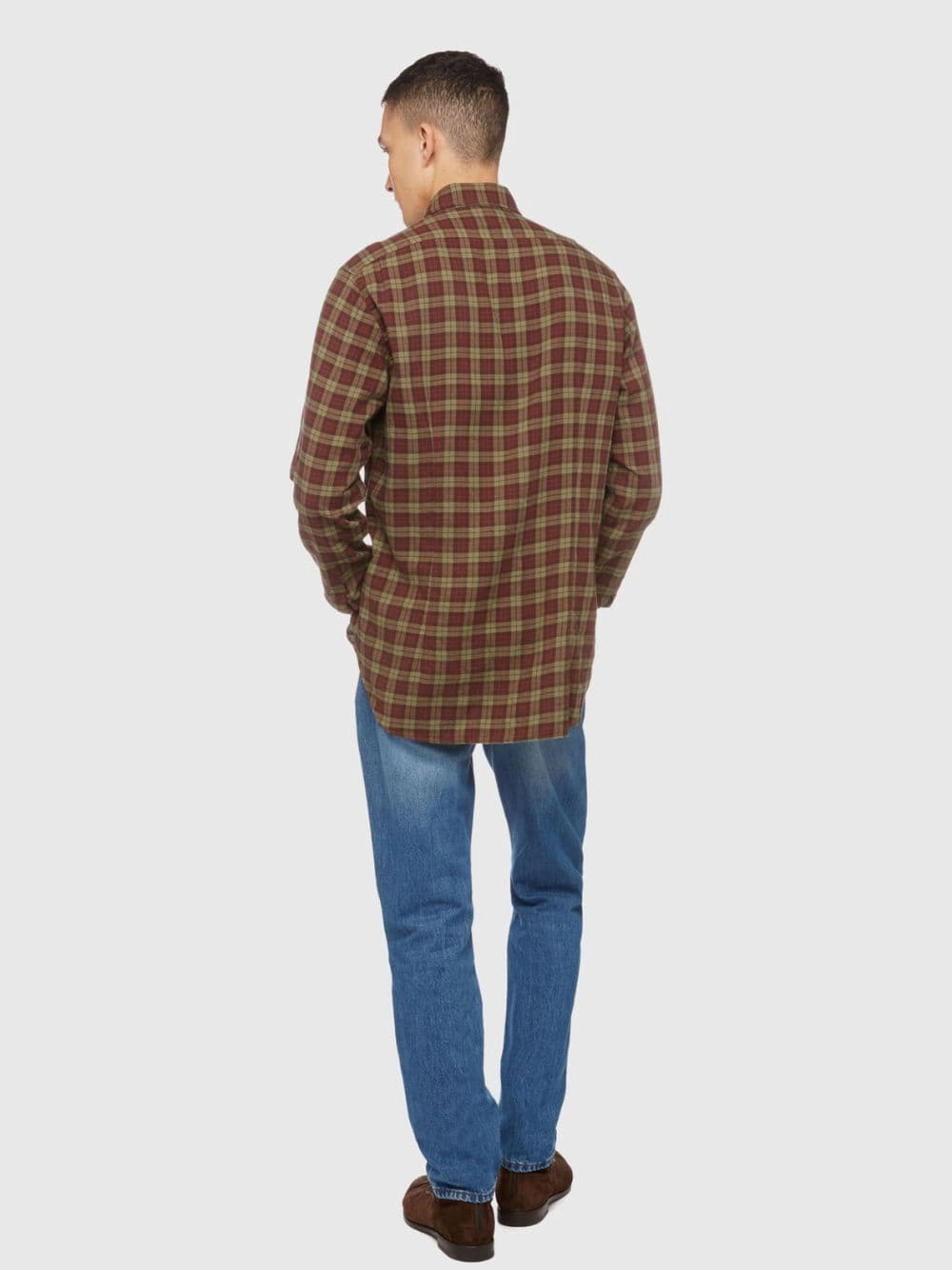 Regular-Fit Blue Denim Jeans
