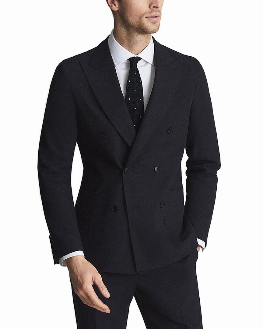 Reiss Shade Linen-Blend Suit Jacket