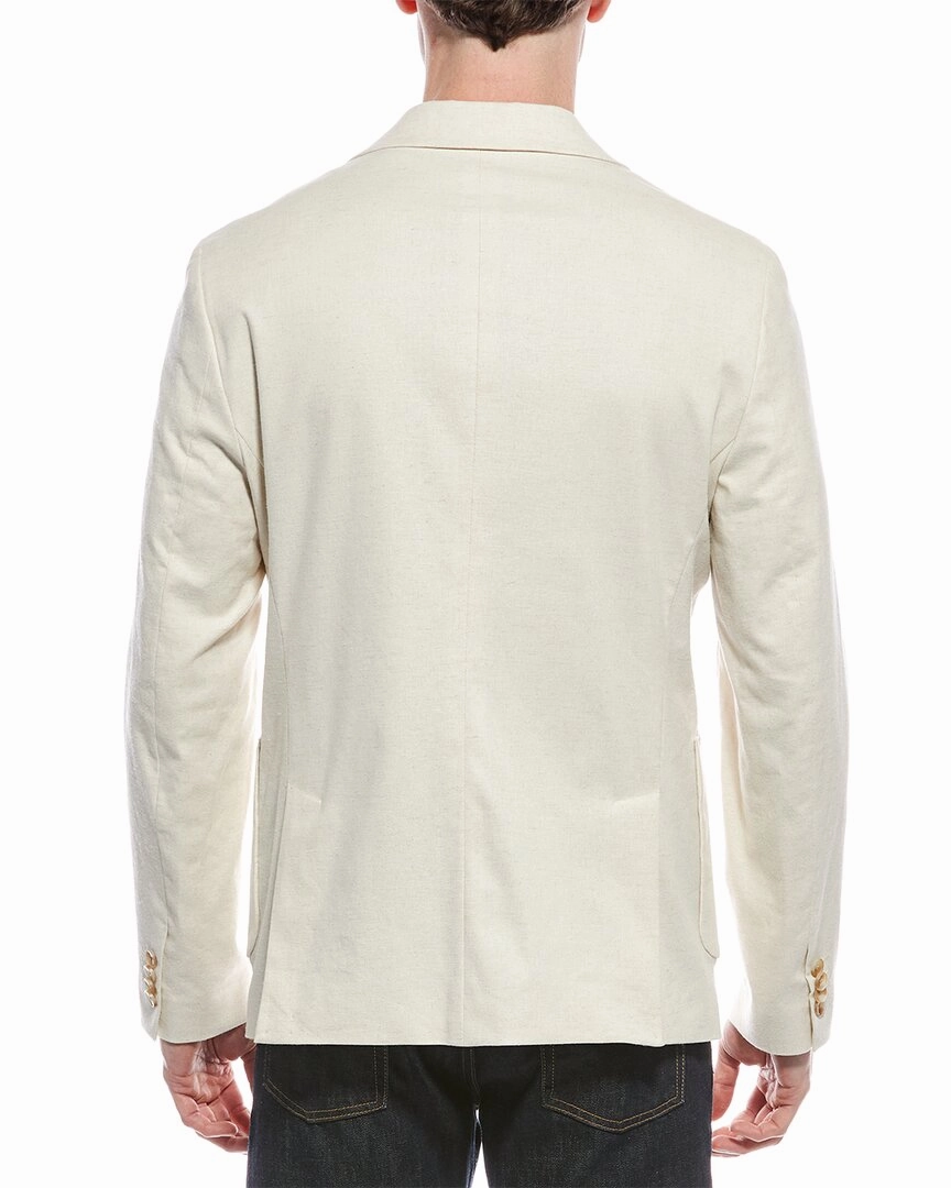 Report Collection Linen-Blend Jacket