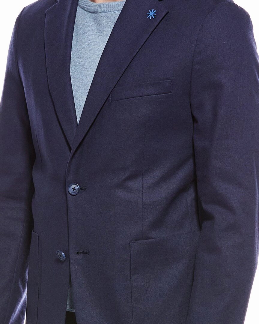 Report Collection Linen-Blend Jacket