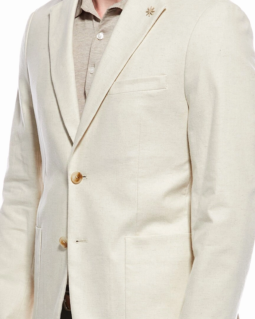 Report Collection Linen-Blend Jacket