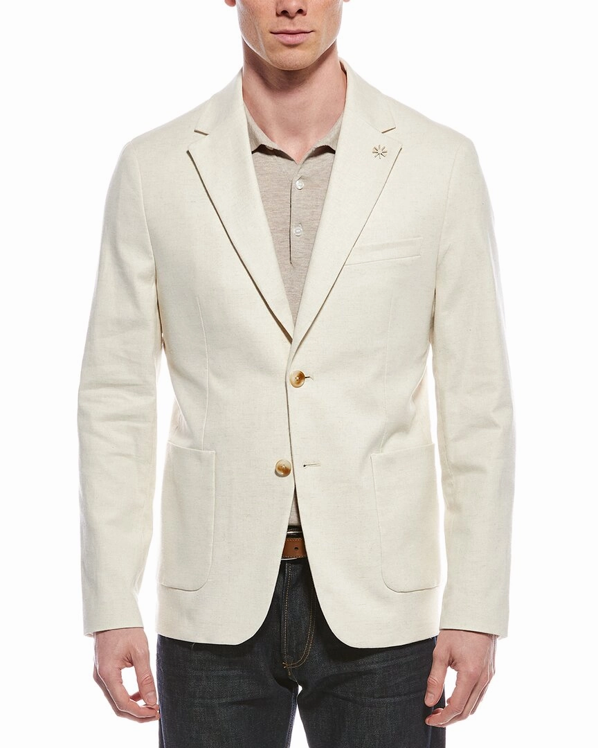 Report Collection Linen-Blend Jacket