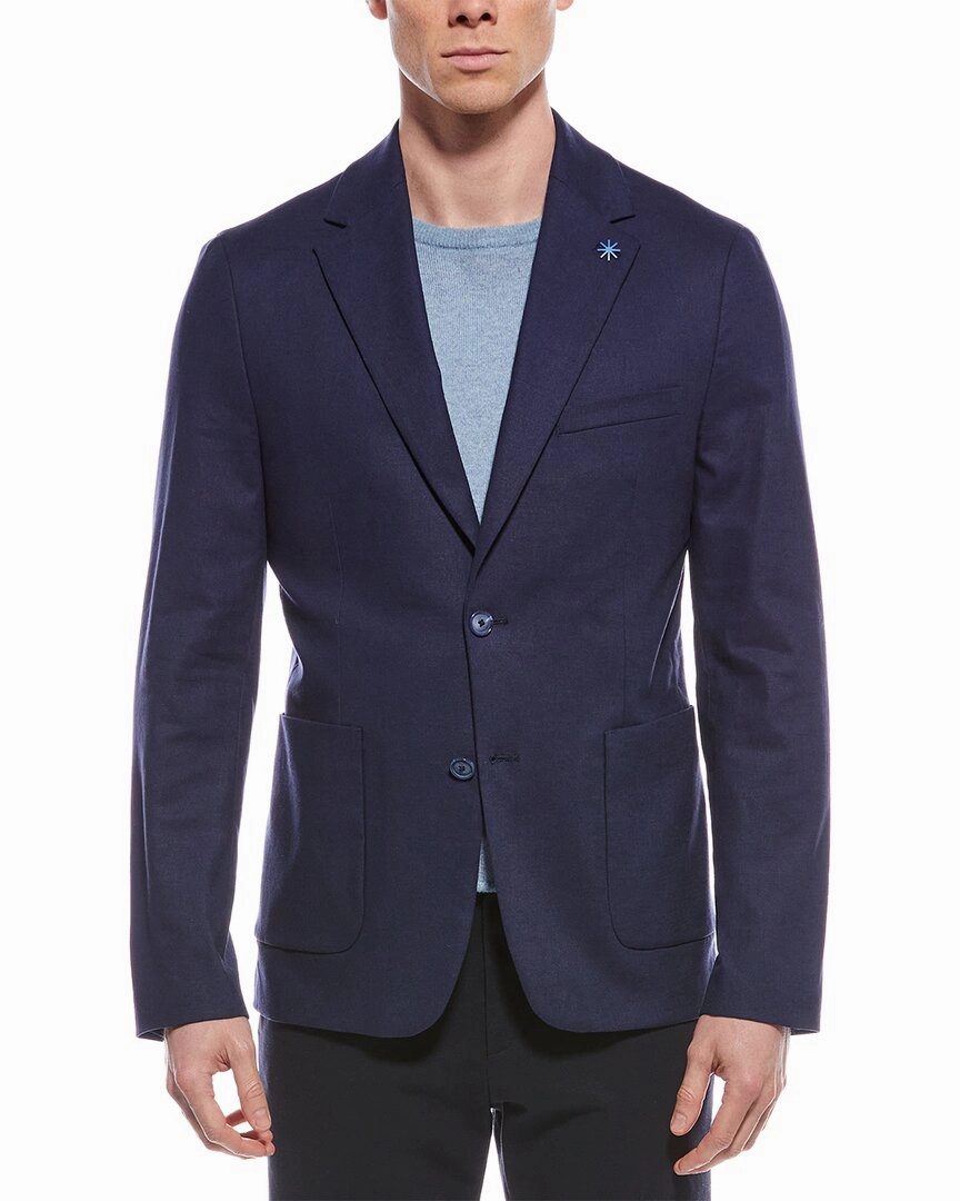 Report Collection Linen-Blend Jacket
