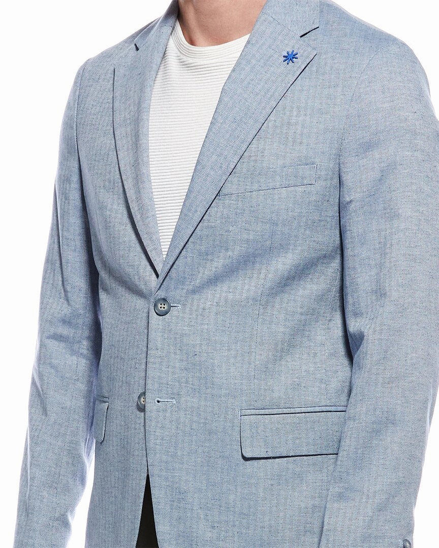 Report Collection Linen-Blend Jacket