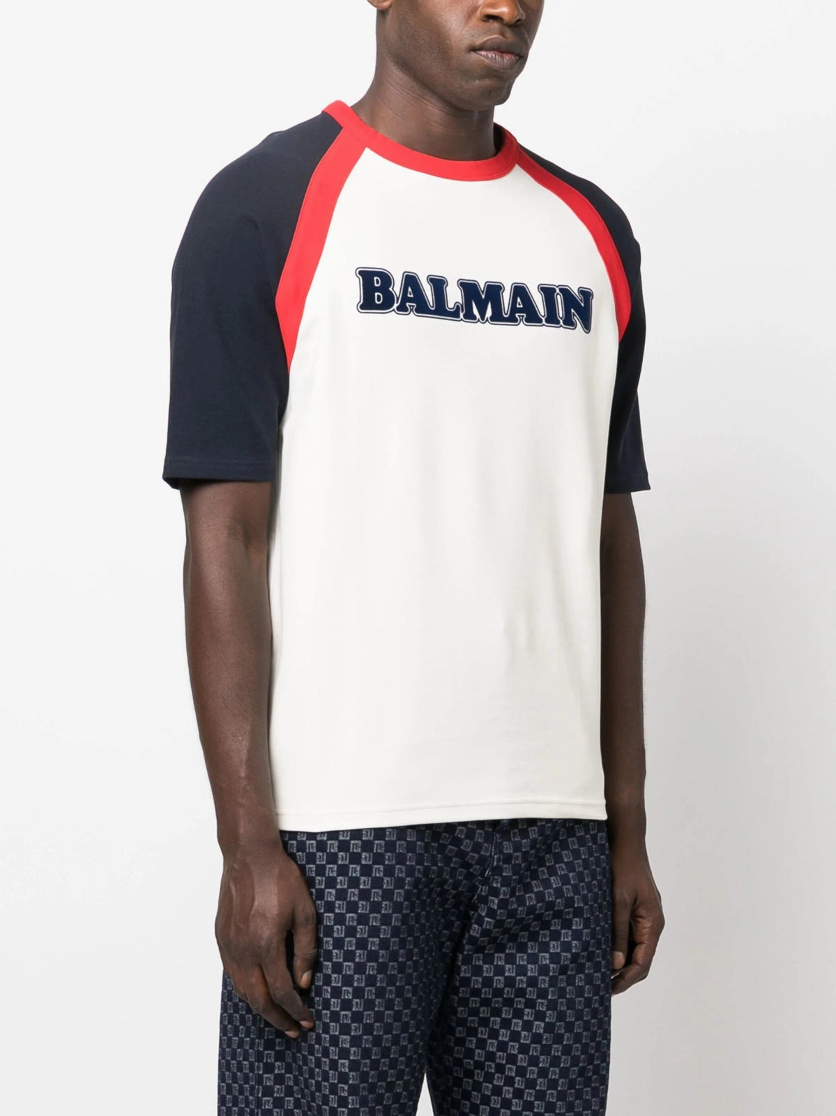Retro Logo-Print Cotton T-Shirt