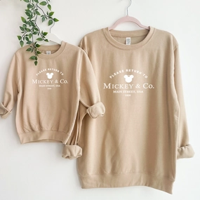 Return To USA Kids Matching Mum & Kid Sweatshirts Holiday Collection - holiday outfits clearance