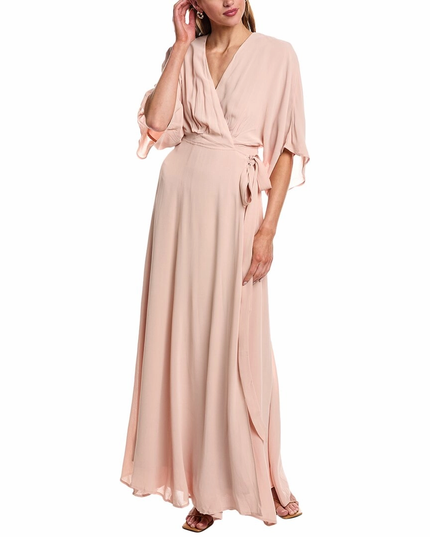 REVERIEE Maxi Wrap Dress