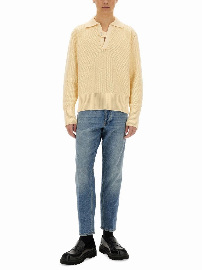 Ribbed Cotton Jersey Top