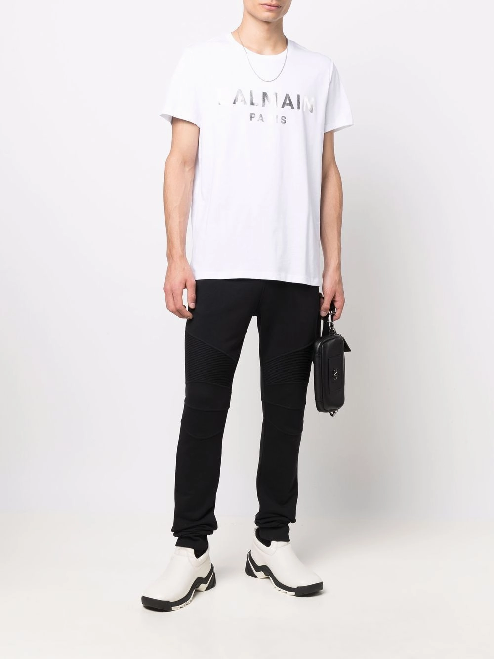 Ridged track trousers