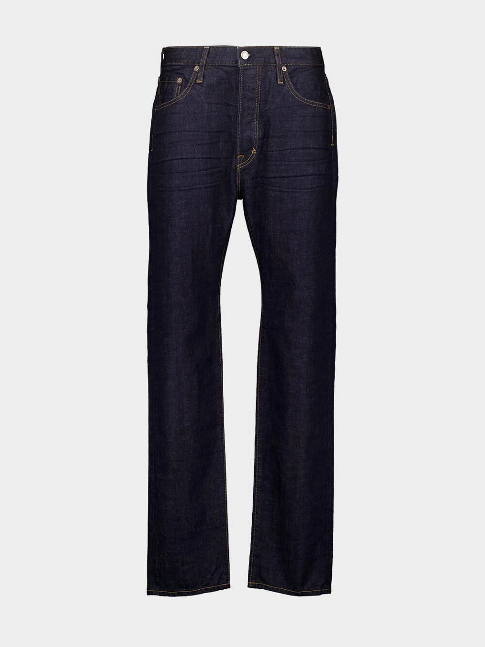 Rinse Blue Selvedge Standard Fit Denim Bottoms Mens - cheap mens shorts online