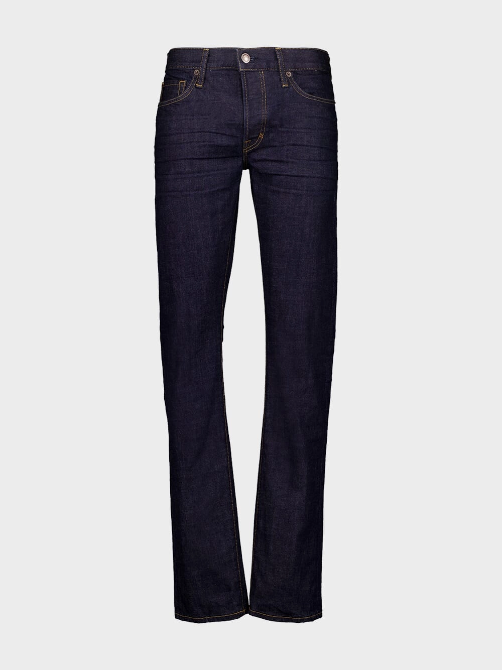 Rinse Blue Selvedge Standard Fit Denim Bottoms Mens - cheap mens shorts online