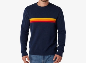 Robinson Sweater In Navy knit sweaters cheap