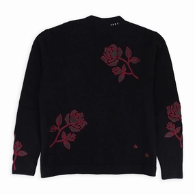 ROSE BLACK/RED CARDIGAN winter sweaters outlet