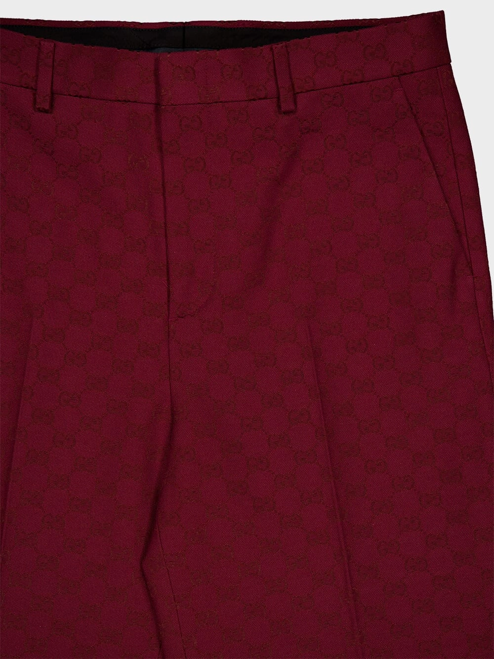 Rosso Ancora GG Cotton Canvas Pants