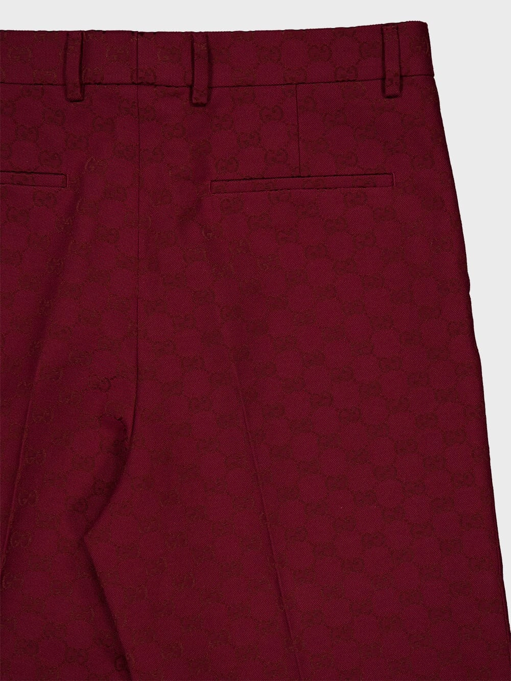 Rosso Ancora GG Cotton Canvas Pants