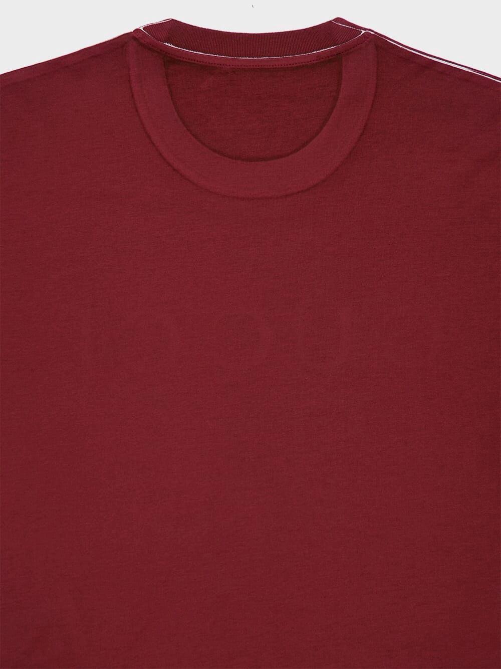 Rosso Ancora Red Cotton T-Shirt with Print