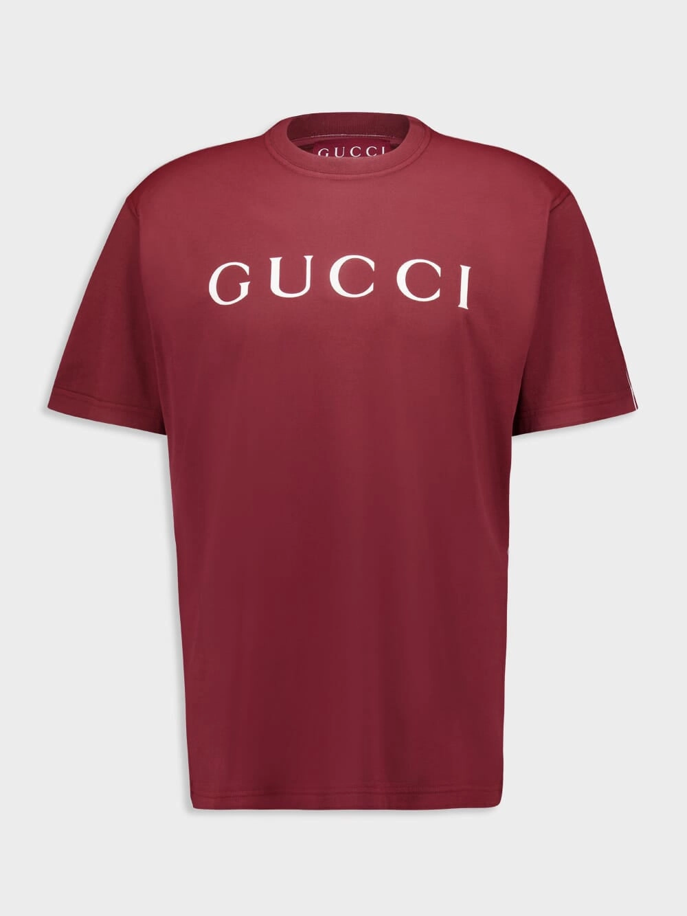 Rosso Ancora Red Cotton T-Shirt with Print Tops Mens - flannel shirts
