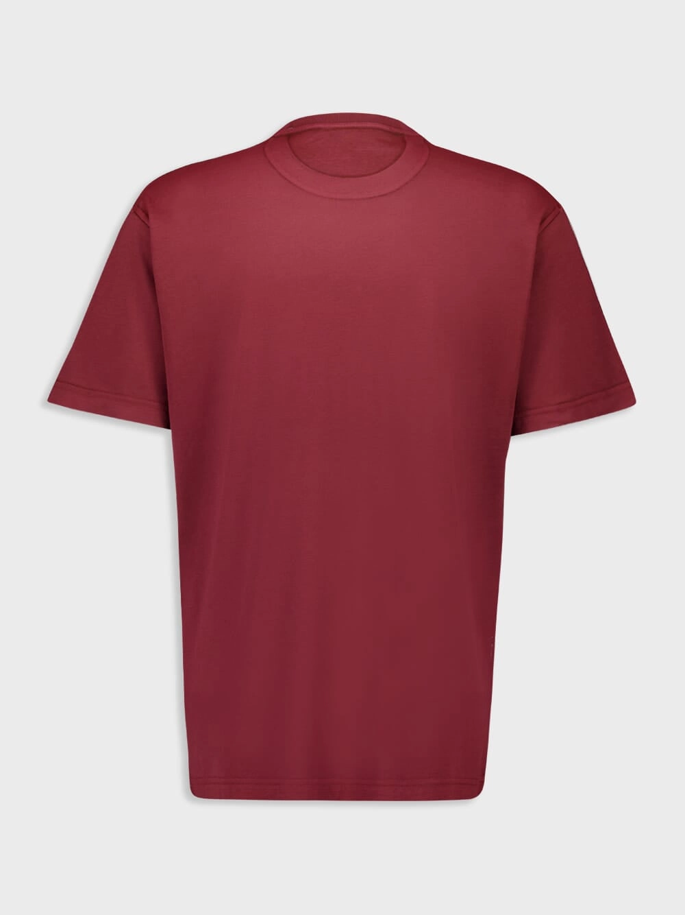 Rosso Ancora Red Cotton T-Shirt with Print