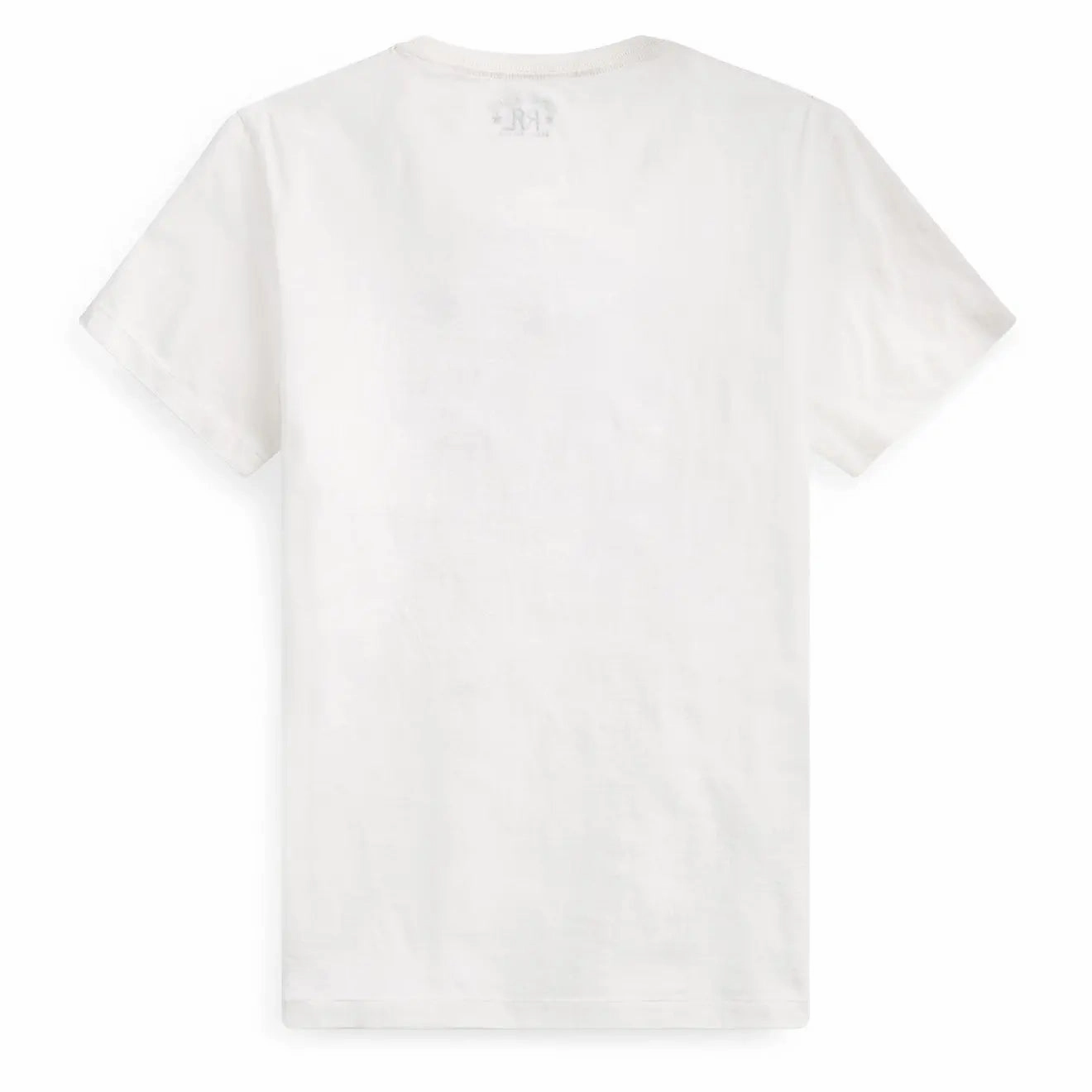 RRL by Ralph Lauren Graphic Logo T-Shirt Paper White