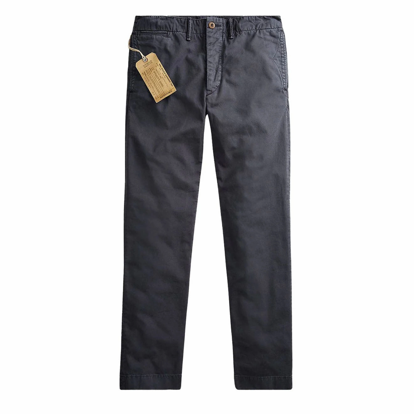 RRL by Ralph Lauren Officers Flat Front Chino Navy mens joggers promo code