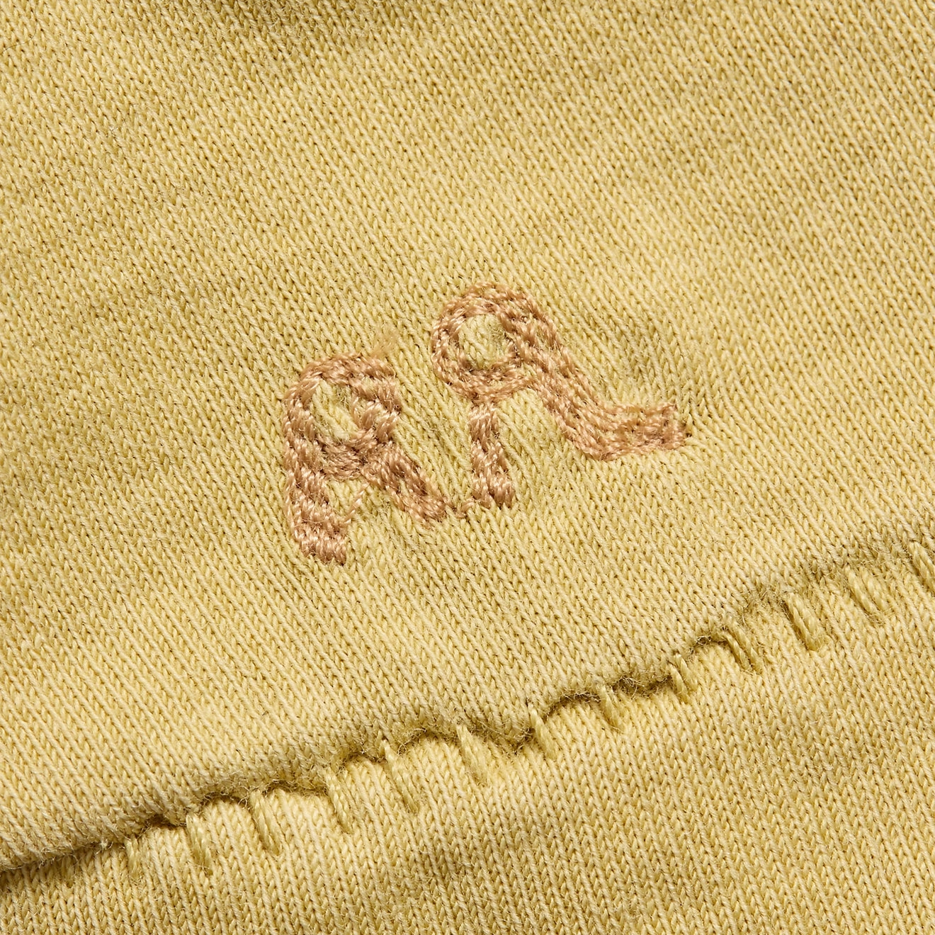 RRL By Ralph Lauren S/S Pocket Tee Short Sleeve T-Shirt Wicket Yellow
