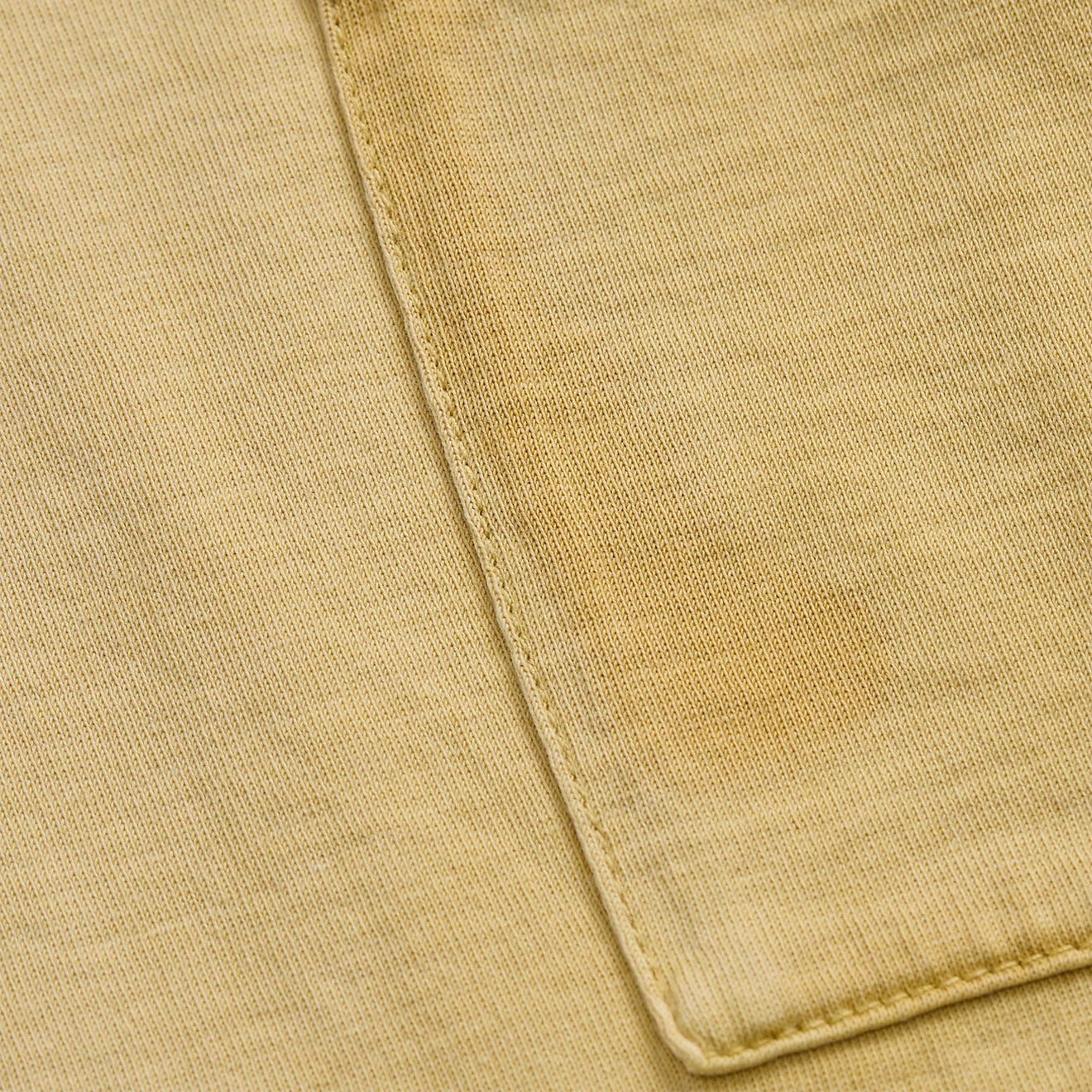 RRL By Ralph Lauren S/S Pocket Tee Short Sleeve T-Shirt Wicket Yellow