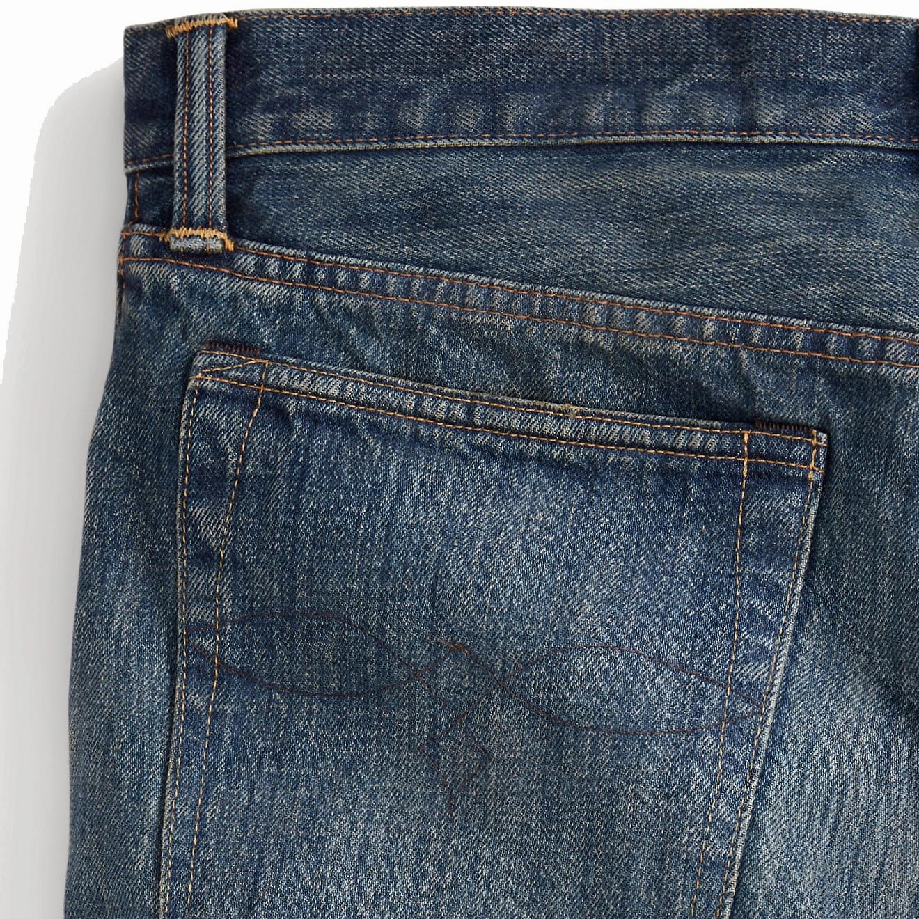 RRL by Ralph Lauren Slim Fit Belgrade Jean Belgrade Wash