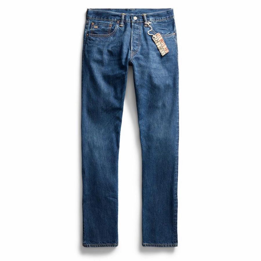 RRL by Ralph Lauren Slim Fit Selvedge Jean Eastridge Wash mens joggers promo code