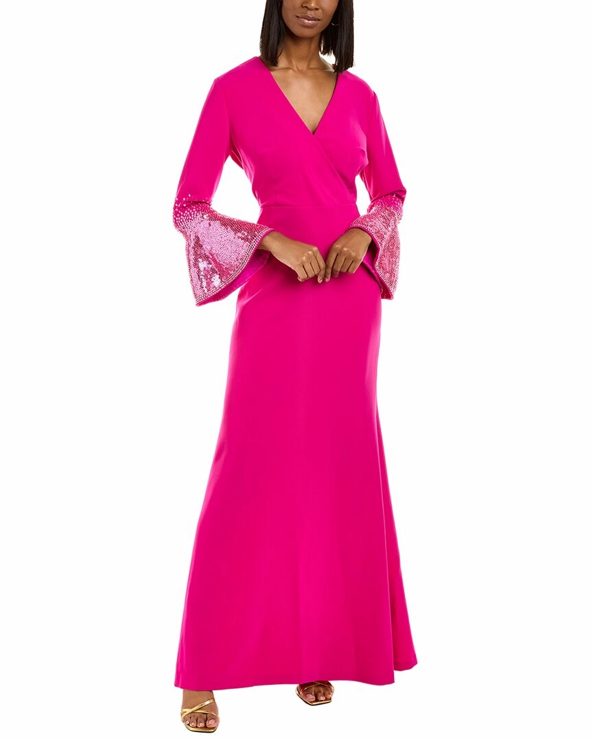 Sachin   Babi Silk-Blend Maeve Gown