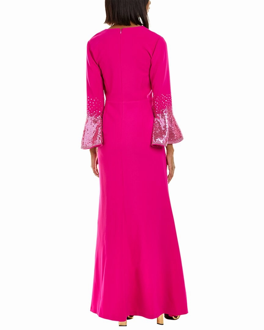 Sachin   Babi Silk-Blend Maeve Gown