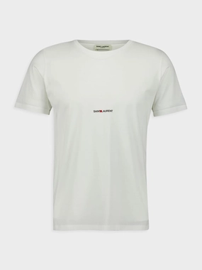 Saint Laurent Rive Gauche T-Shirt Tops Mens - flannel shirts