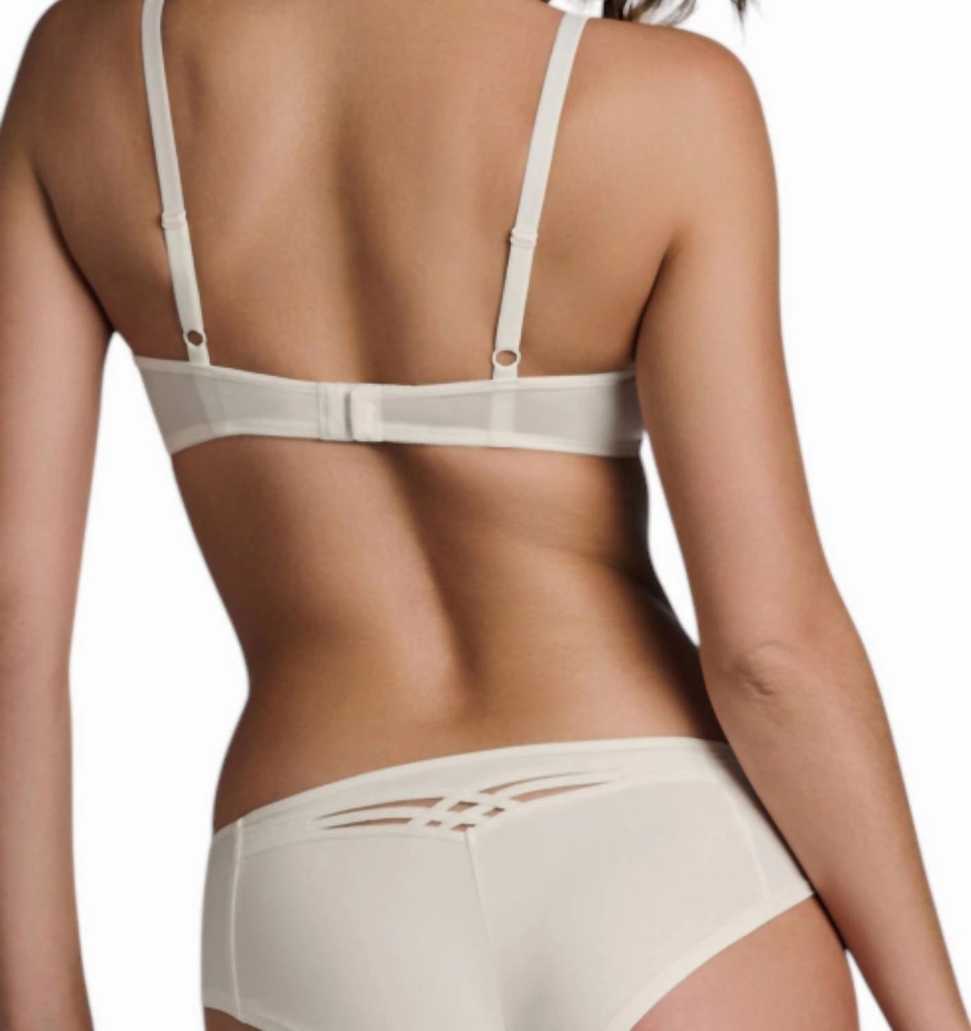 Sale Dame De Paris Padded Balcony Bra In Ivory