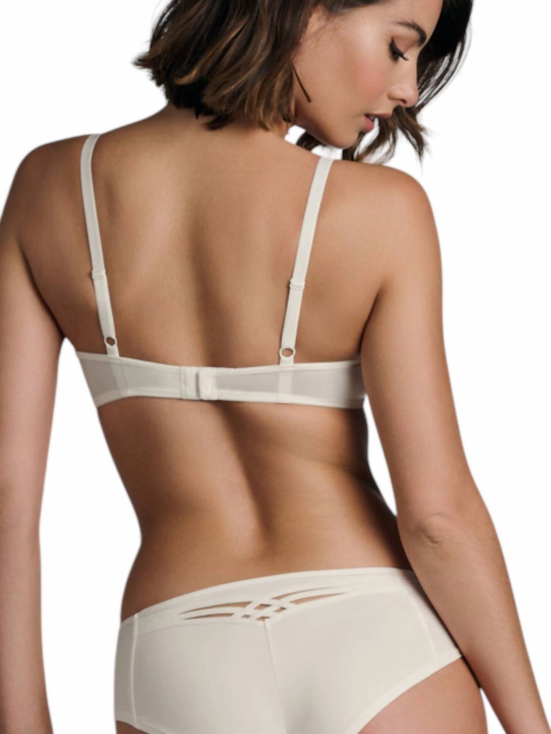 Sale Dame De Paris Padded Balcony Bra In Ivory