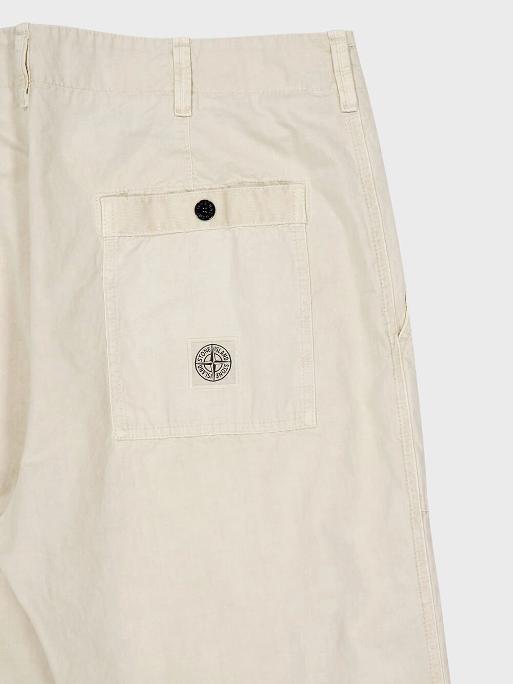 Sand Beige 'Old' Effect Fatigue Trousers