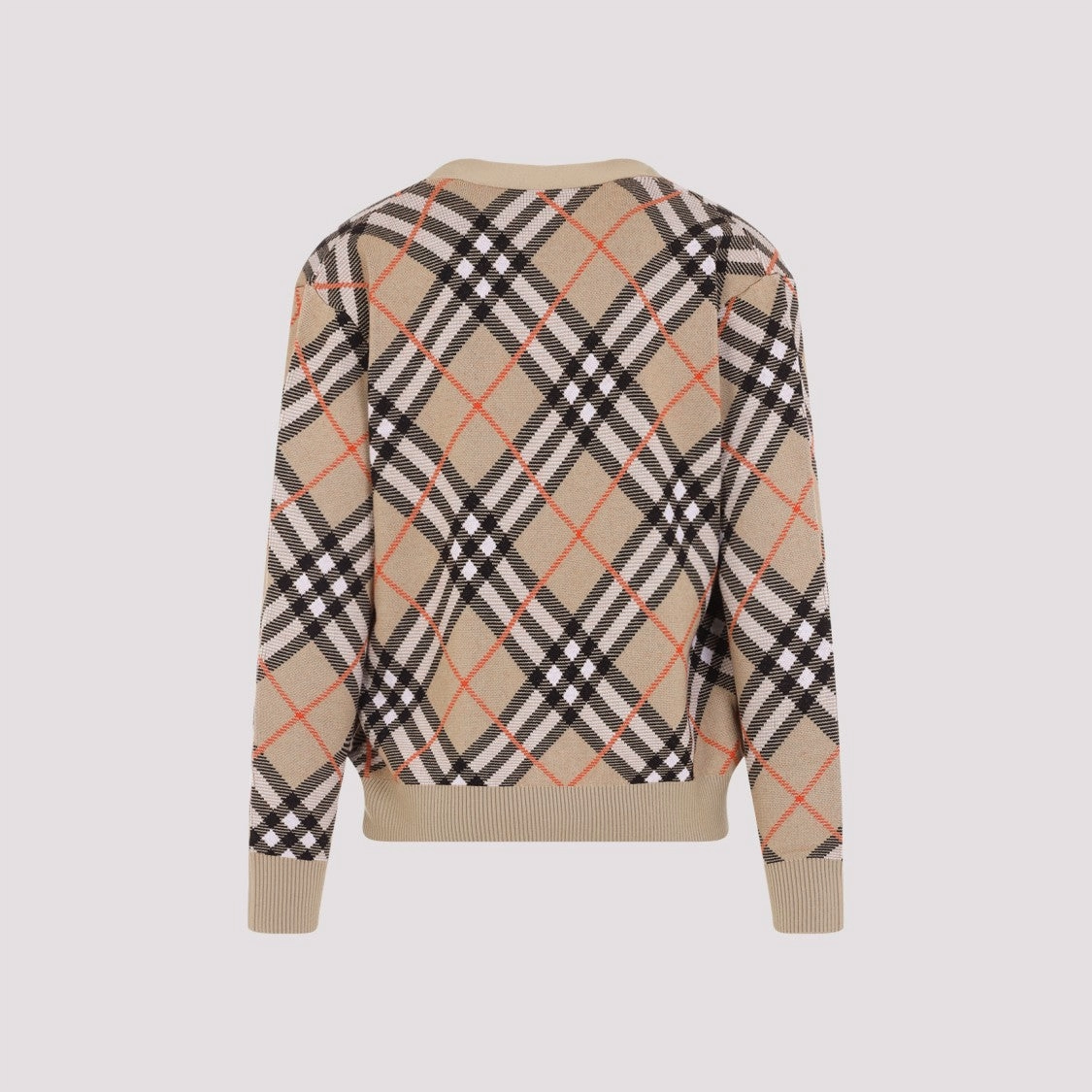 Sand Beige Wool Cardigan