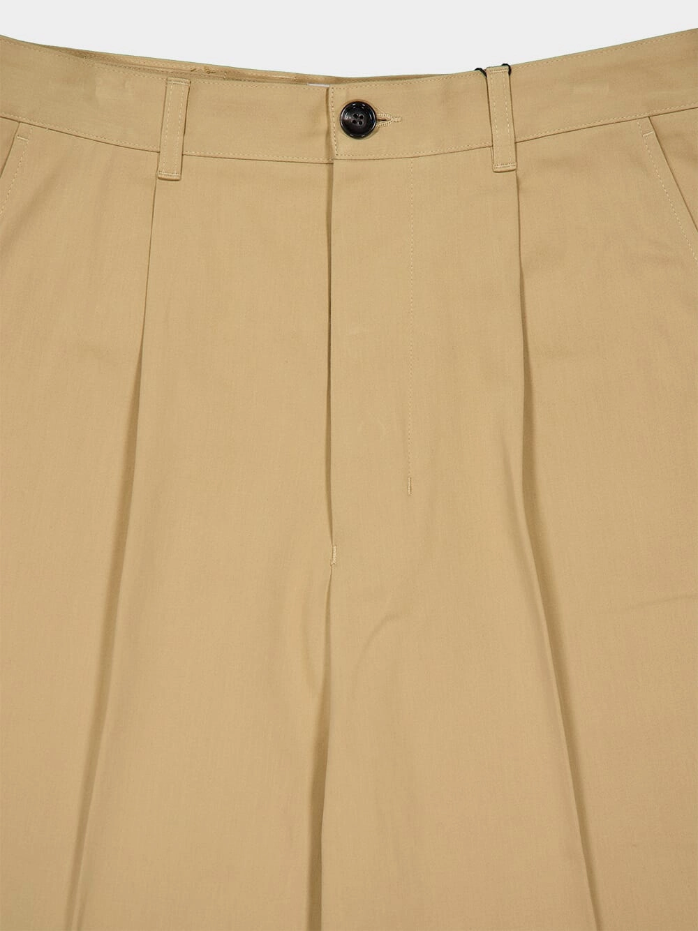 Sand Carrot Fit Cotton Trousers
