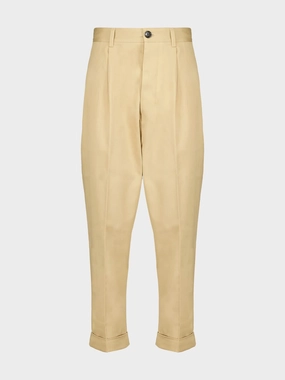 Sand Carrot Fit Cotton Trousers Bottoms Mens - cheap mens shorts online