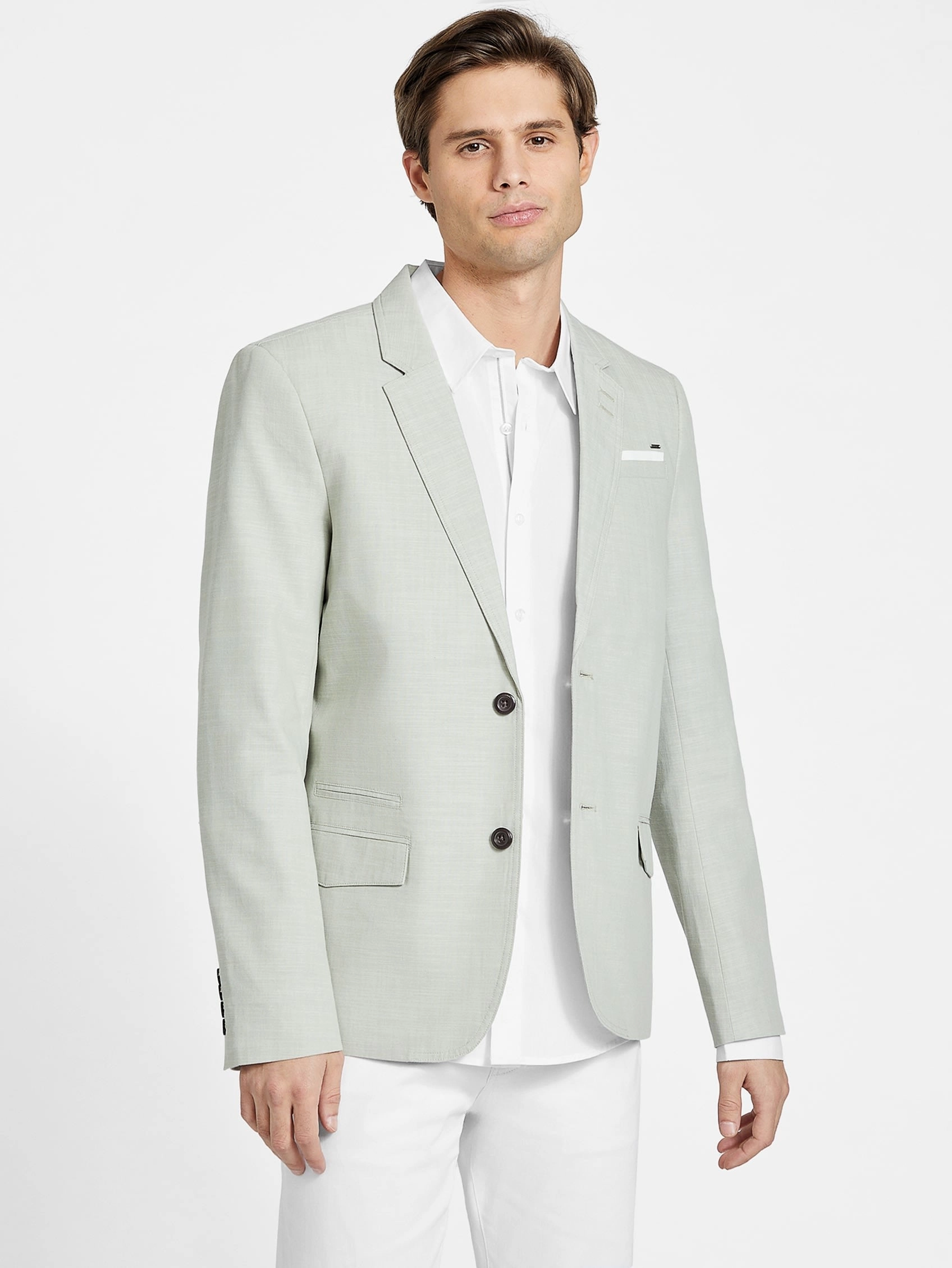 Sanders Chambray Blazer