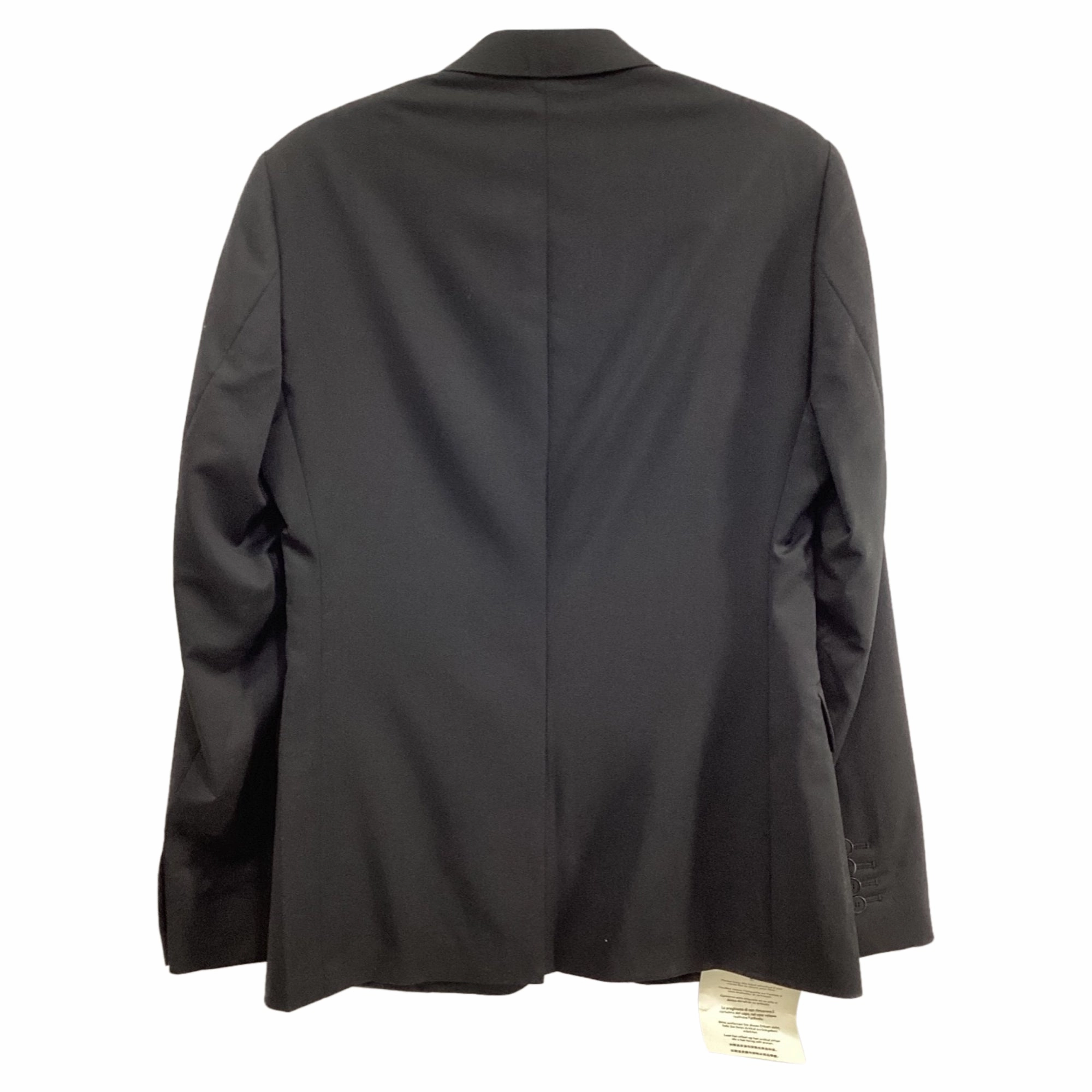 Sandro Paris Single-Breasted Blazer in Black Wool