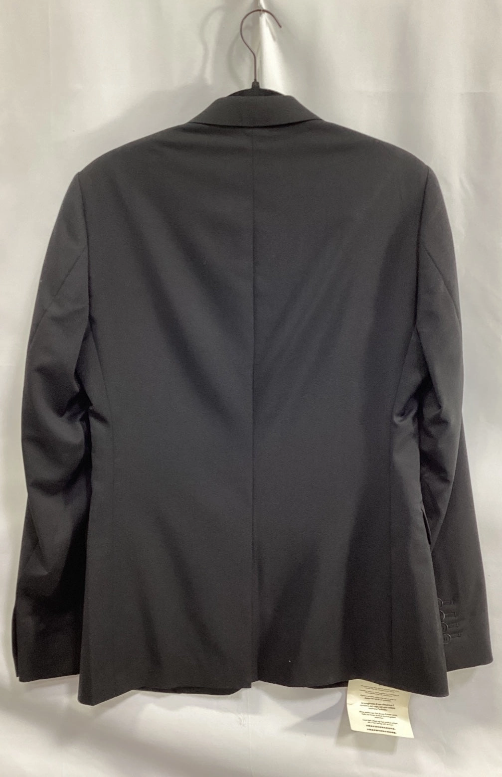 Sandro Paris Single-Breasted Blazer in Black Wool