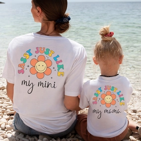 Sassy On Our Back- Mama & Mini Back Logo Tees Holiday Collection - vacation wear sale